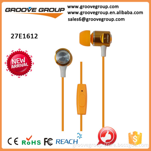 3.5mm Connectors and Mobile Phone Use metal earphones
